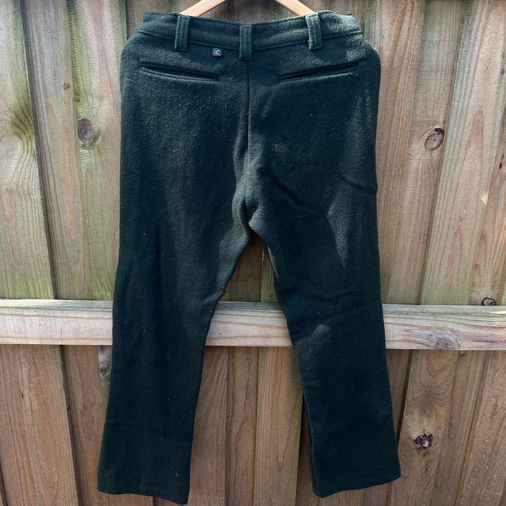 Codet Forest Green 100% wool hunting trousers Size 32x31 - Picture 4 of 7